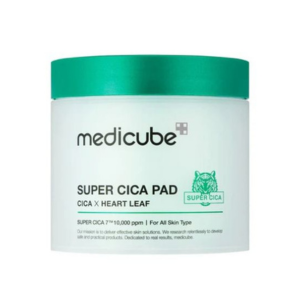 Medicube Super Cica Pad - Cica & Heart Leaf Calming Facial Pads
