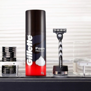 Gillette Shaving Foam for Men - 98g  Rich Lather & Smooth Shave  International Formula